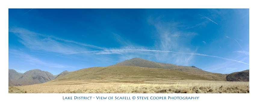 Scafell from below